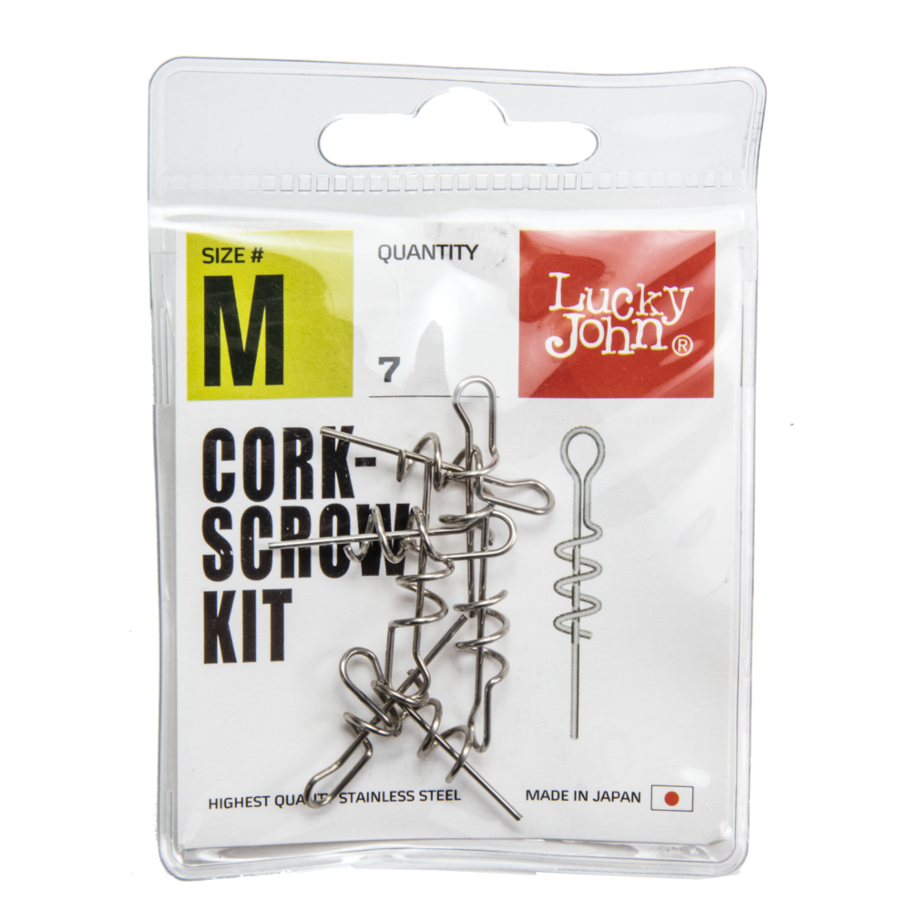 Spirāle Lucky John CORKSCROW KIT