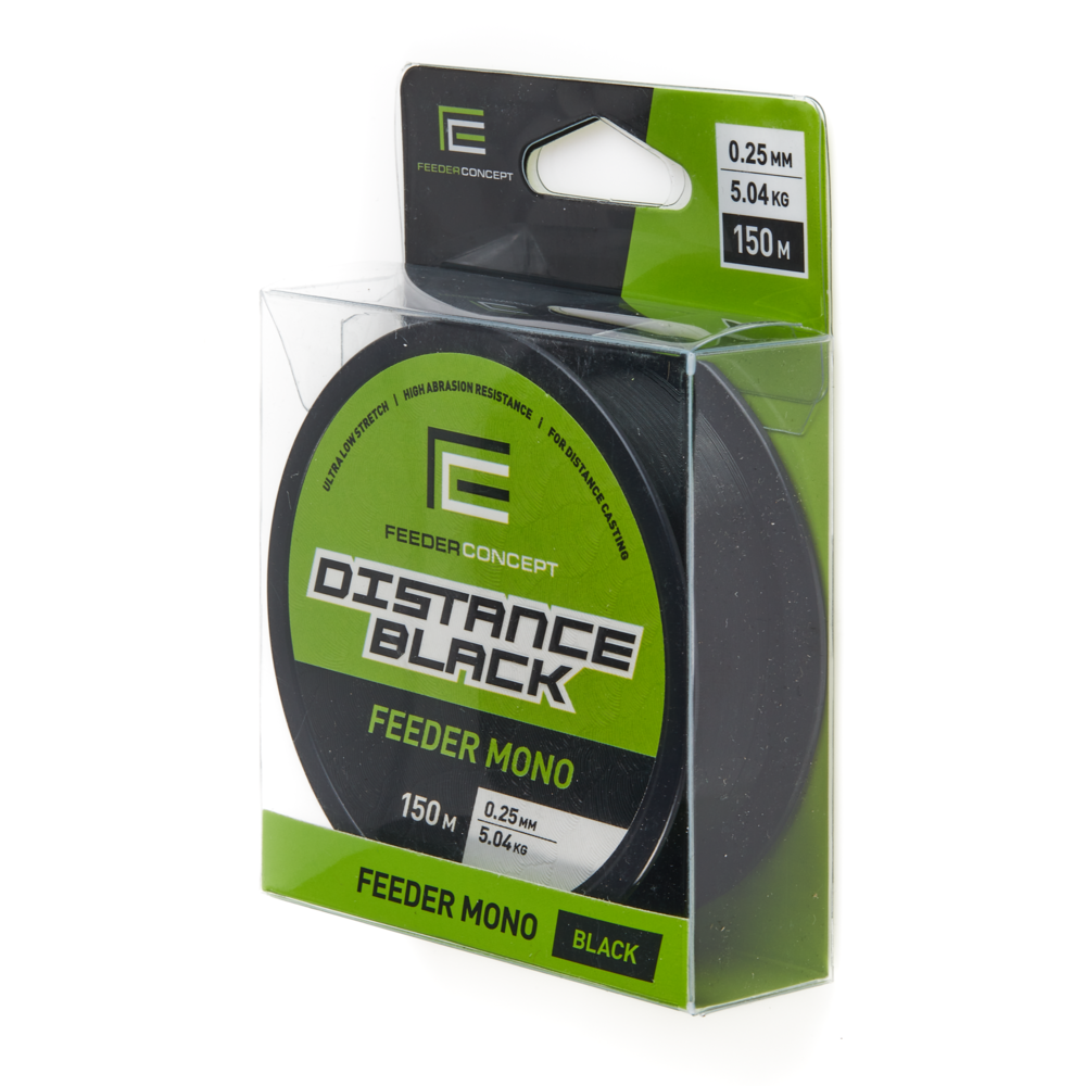 Aukla monofīlā Feeder Concept Distance Black 150