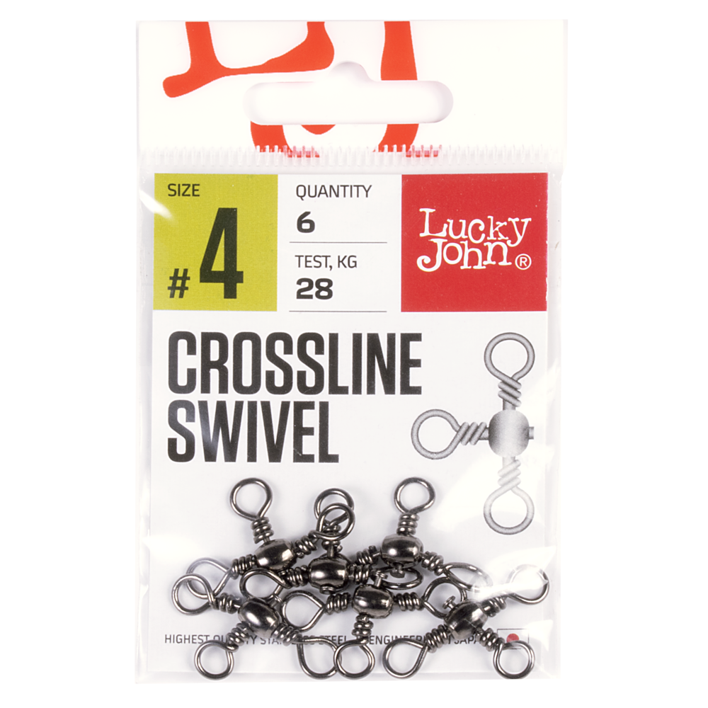 Griezuļi Lucky John CROSSLINE SWIVEL