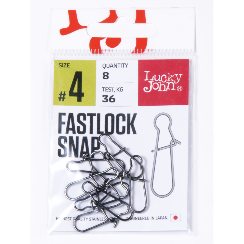 Karabīnes Lucky John FASTLOCK SNAP