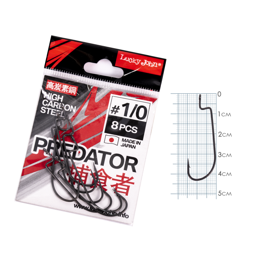 Āķi ofseta Lucky John PREDATOR LJH340