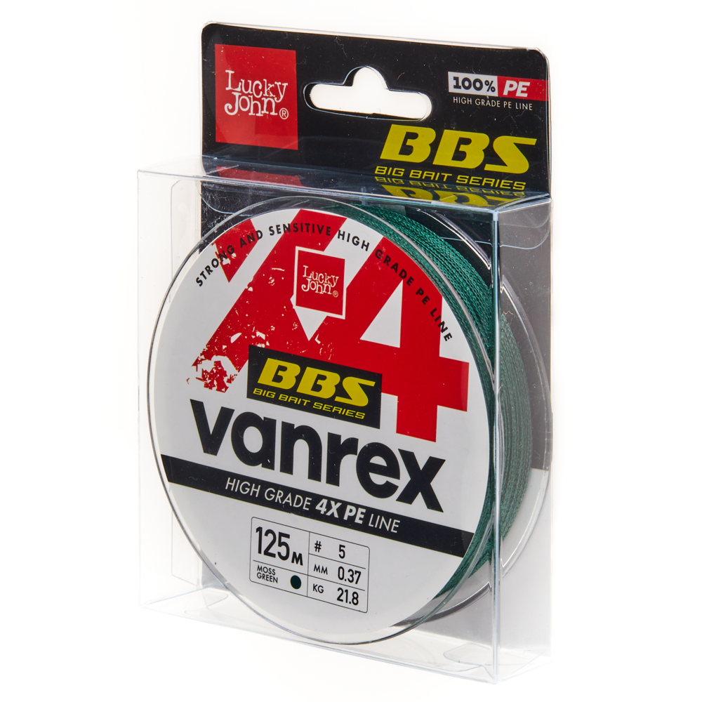 Aukla pītā Lucky John Vanrex BBS х4 Moss Green