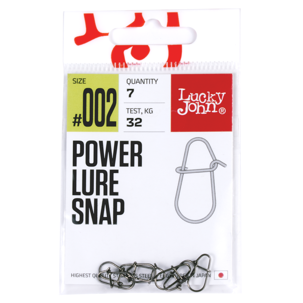 Karabīnes Lucky John POWER LURE SNAP