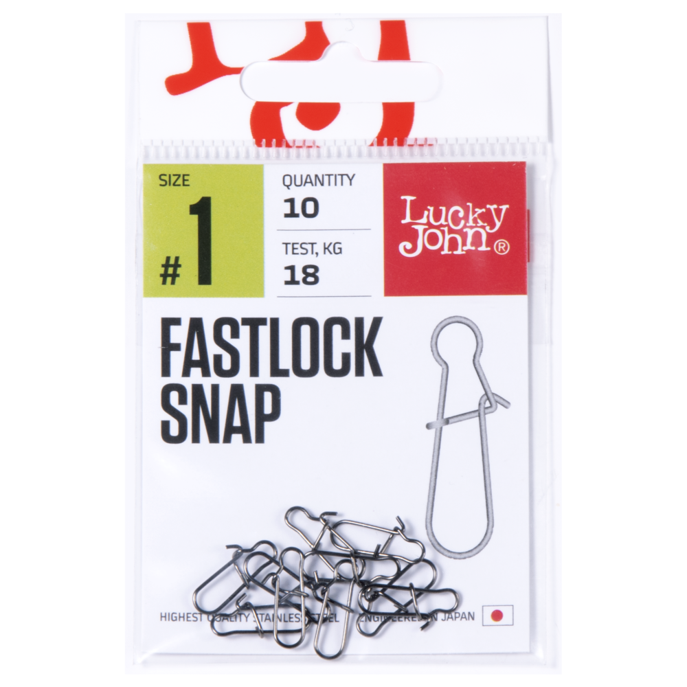Karabīnes Lucky John FASTLOCK SNAP