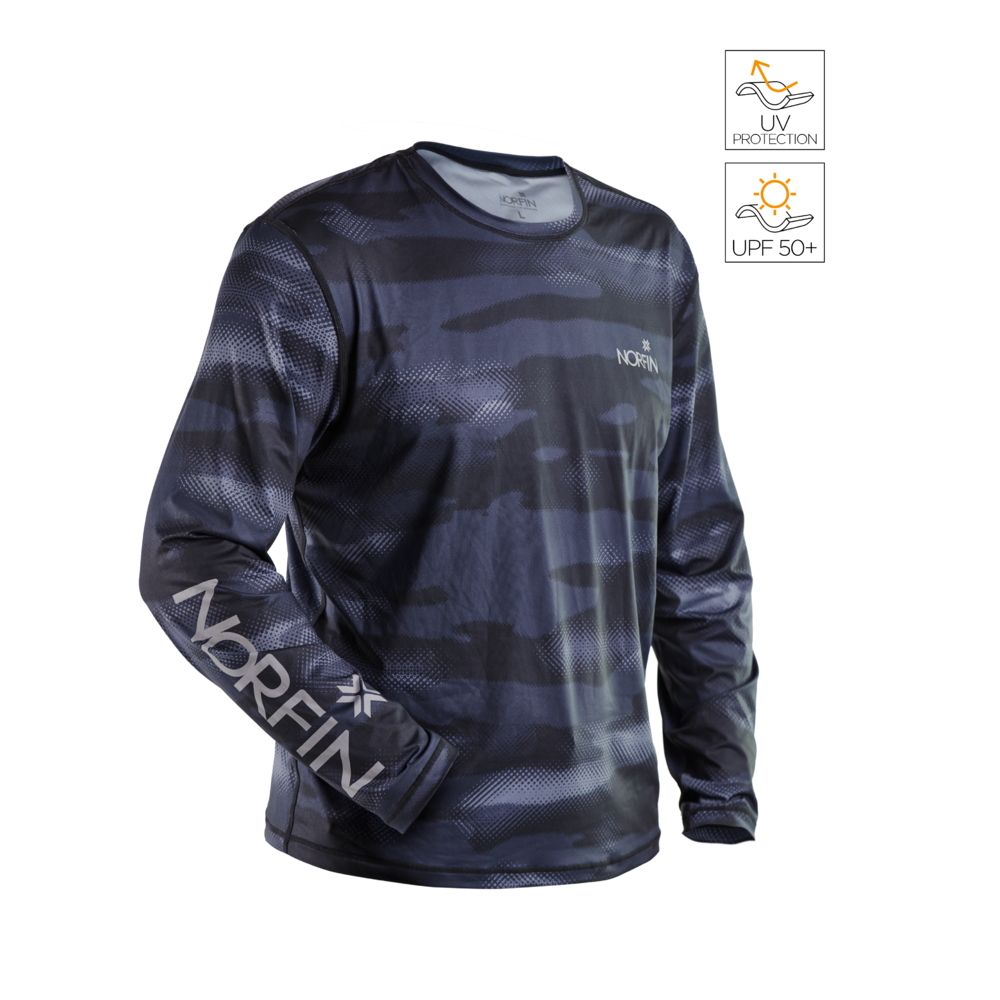 Krekls Norfin SUN PRO SHADOW Gray