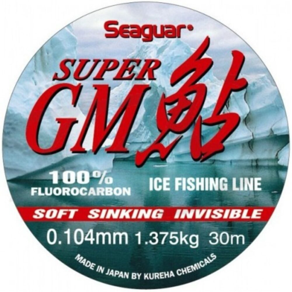 Aukla fluorokarbona Seaguar SUPER GM Ice 30m