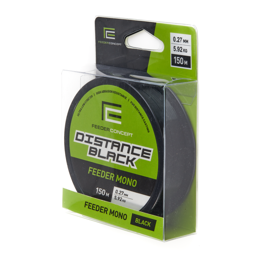 Aukla monofīlā Feeder Concept Distance Black 150