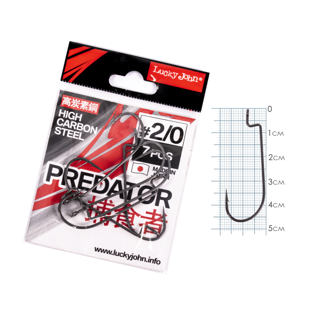 Āķi ofseta Lucky John PREDATOR LJH340