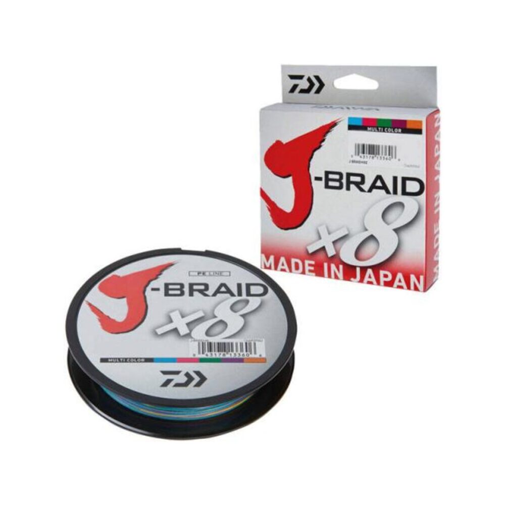 Aukla pītā Daiwa J-Braid X8 Multi Color