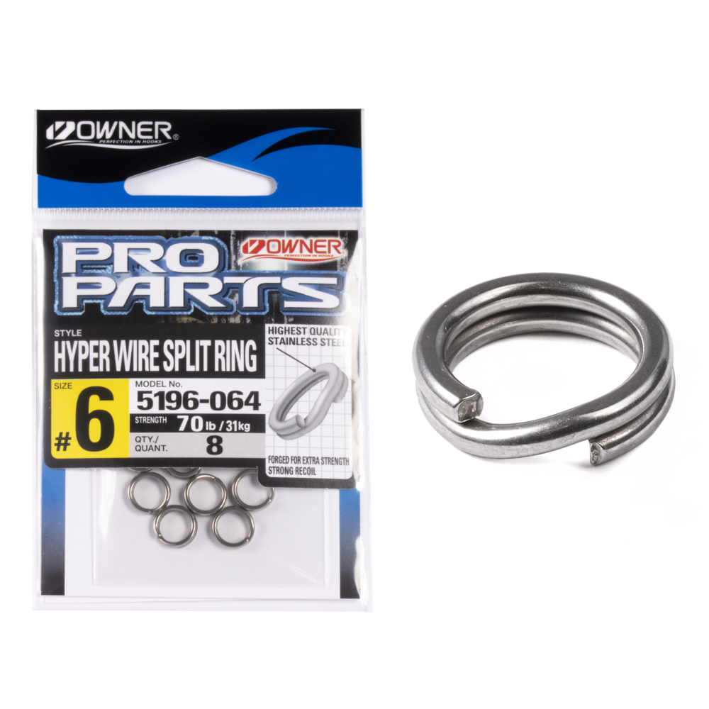 Riņķi Owner HYPER WIRE SPLIT RING