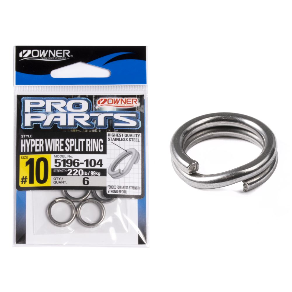 Riņķi Owner HYPER WIRE SPLIT RING