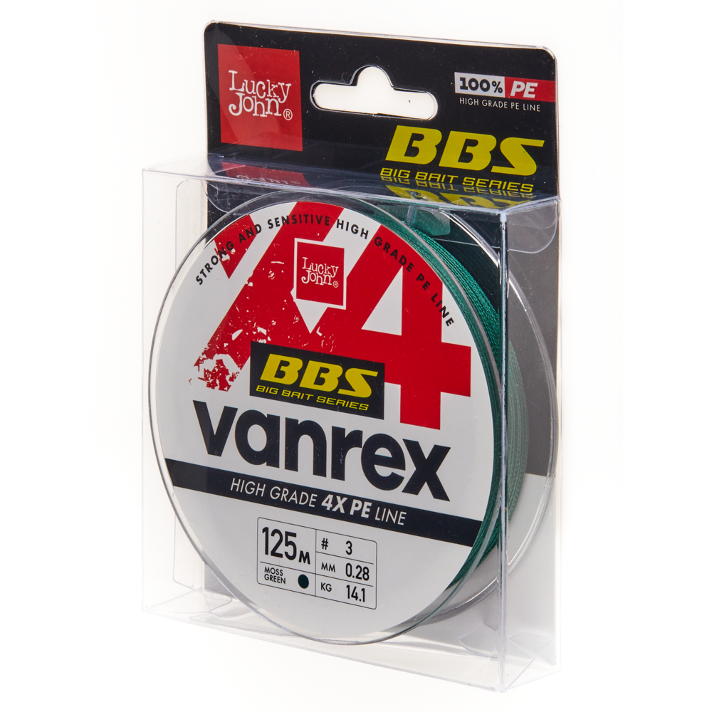 Aukla pītā Lucky John Vanrex BBS х4 Moss Green