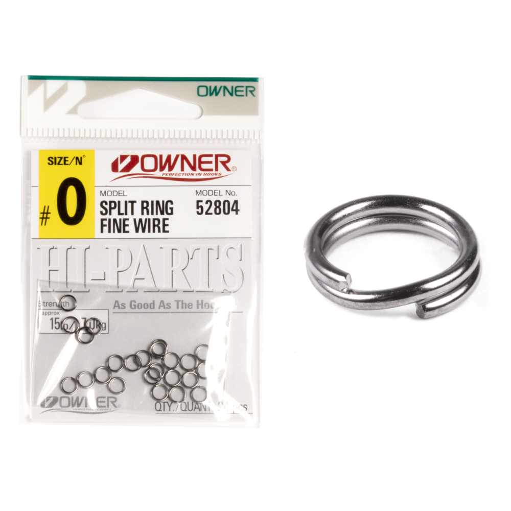Riņķi Owner SPLIT RING FINE WIRE