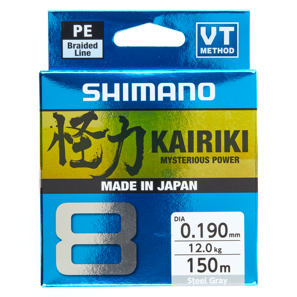Aukla pītā Shimano KAIRIKI 150 Steel Gray