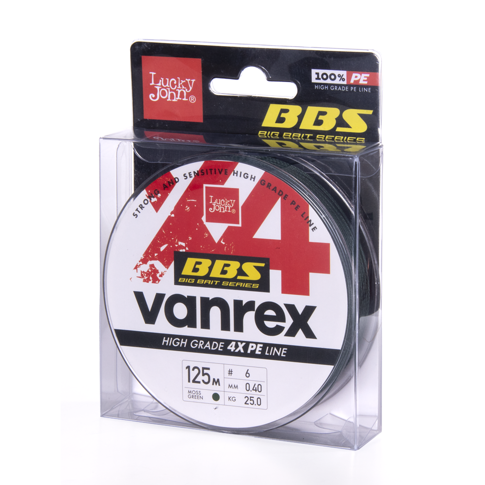 Aukla pītā Lucky John Vanrex BBS х4 Moss Green