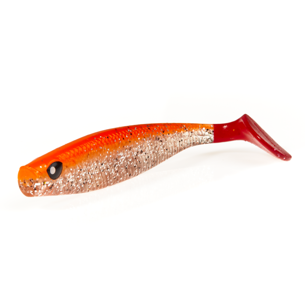 Vibroastes Lucky John 3D Series RED TAIL SHAD 5.0