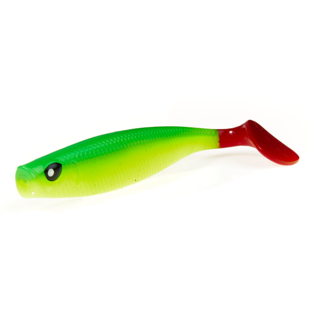 Vibroastes Lucky John 3D Series RED TAIL SHAD 5.0