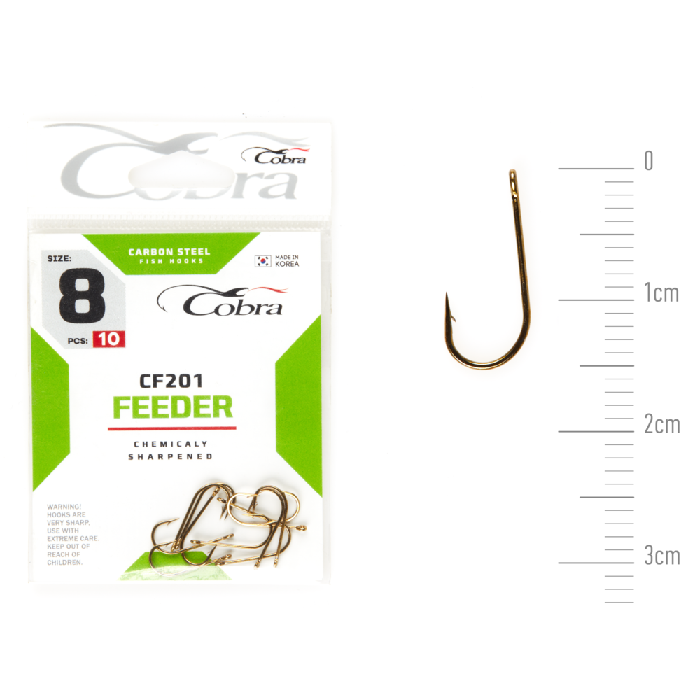 Āķi Cobra FEEDER CLASSIC CF201