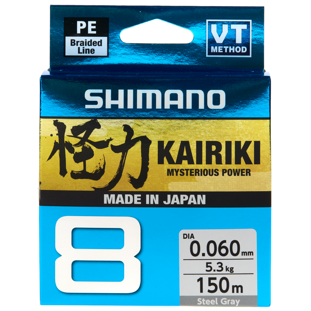 Aukla pītā Shimano KAIRIKI 150 Steel Gray