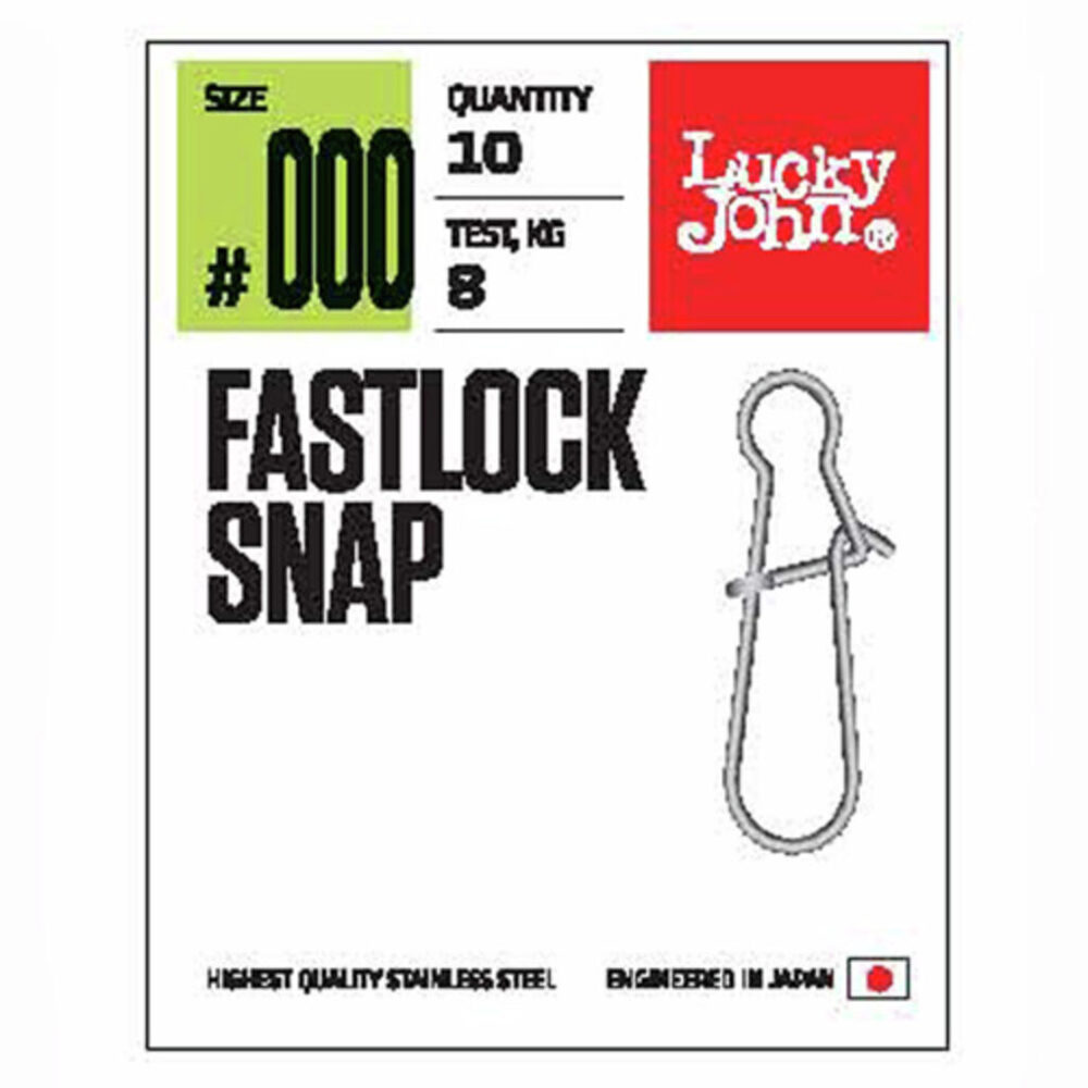 Karabīnes Lucky John FASTLOCK SNAP