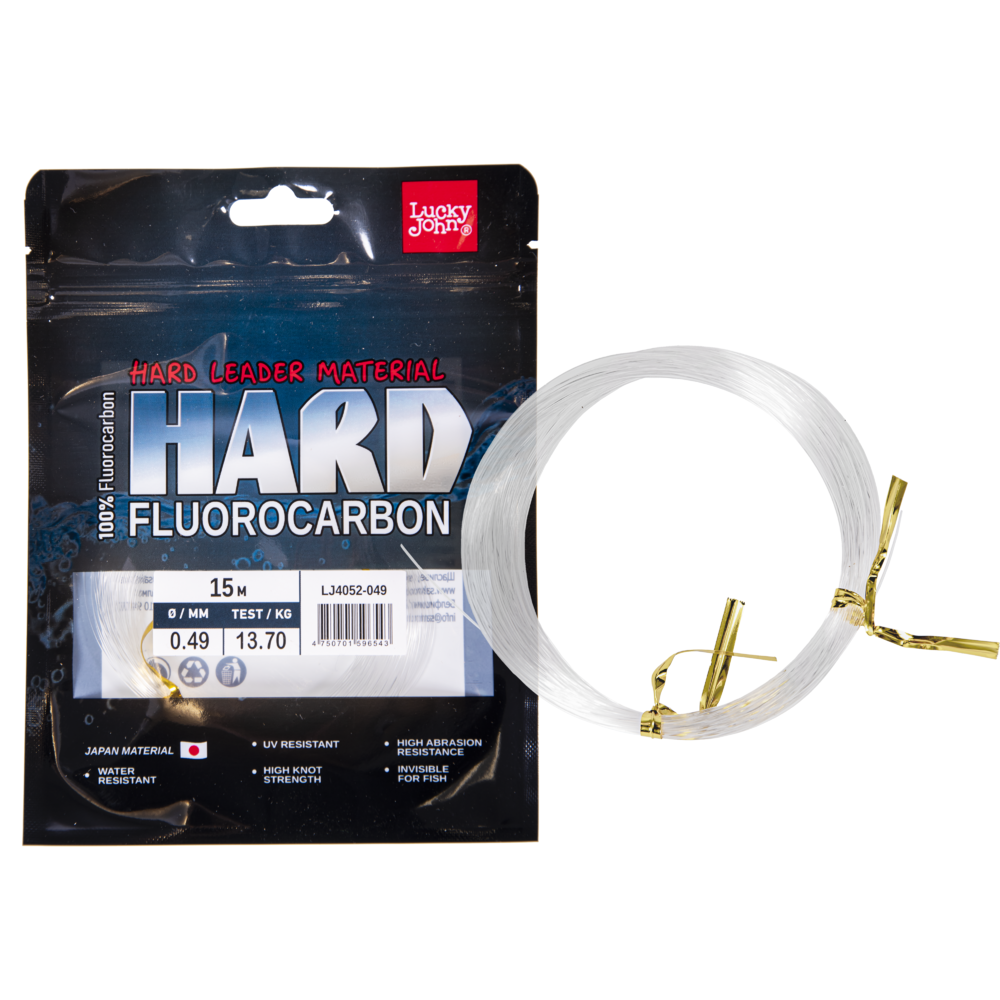 Aukla fluorokarbona Lucky John HARD FLUOROCARBON