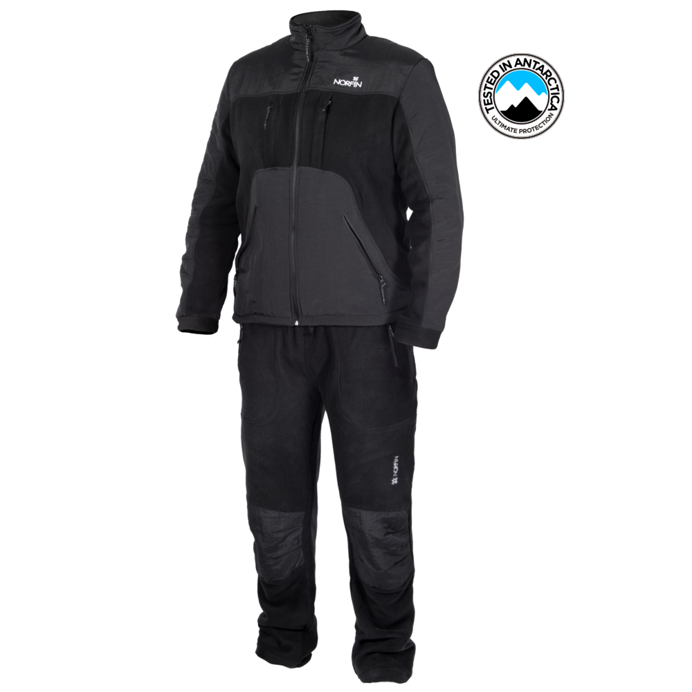 Kostīms flīsa Norfin POLAR LINE 2 GRAY