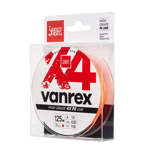 Aukla pītā Lucky John VANREX X4 Fluo Orange
