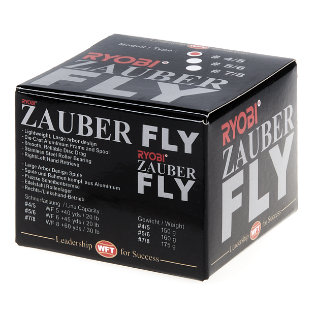 Spole mušiņmakšķerēšanai Ryobi ZAUBER FLY 4/5