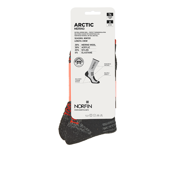 Termozeķes Norfin ARCTIC MERINO CREW T4A