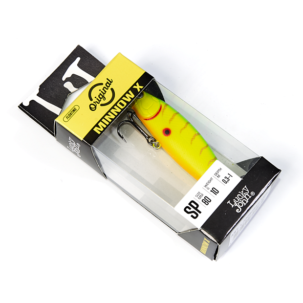 Vobleris Lucky John Original MINNOW X 8SP