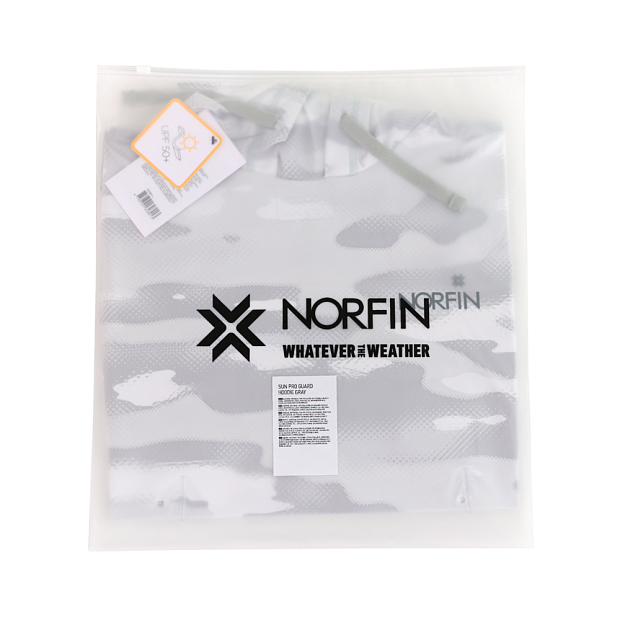Krekls Norfin SUN PRO GUARD HOODIE Gray