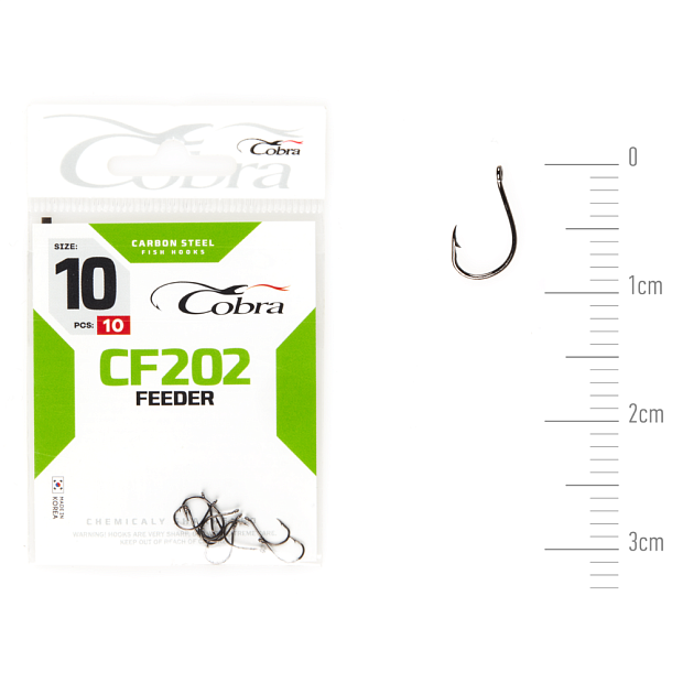 Āķi Cobra FEEDER CLASSIC CF202