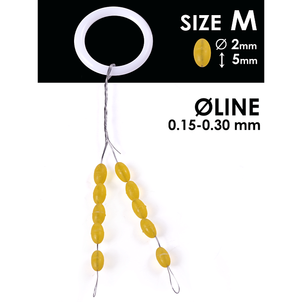 Gumijas stoperi Salmo RUBBER BARREL STOPS