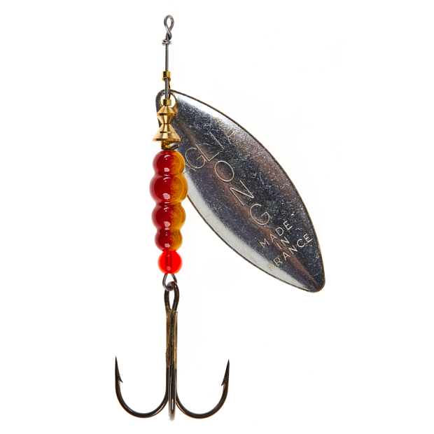 Vizulis Mepps AGLIA LONG Redbow/Silver #4 (17g)