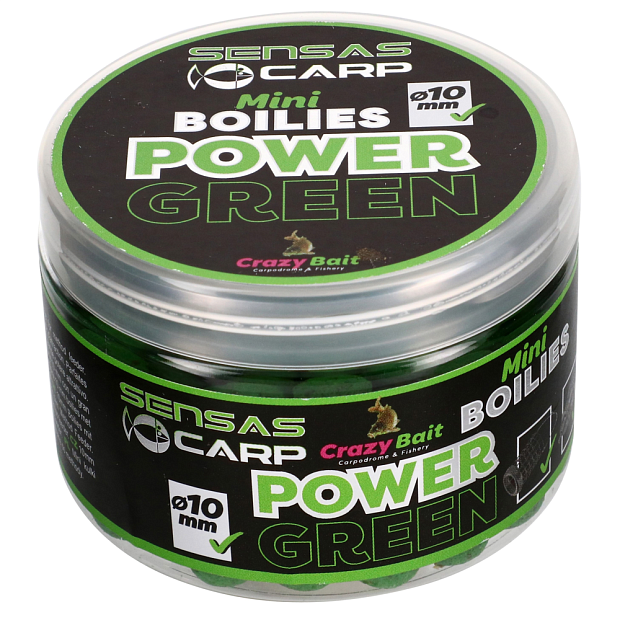 Boilas Sensas CRAZY BAIT POWER GREEN 10mm