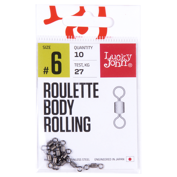 Griezuļi Lucky John ROULETTE BODY ROLLING