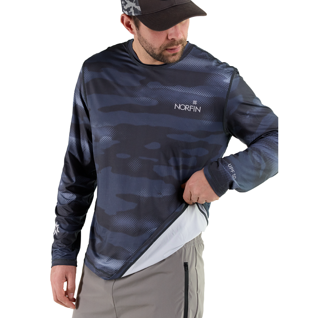 Krekls Norfin SUN PRO SHADOW Gray