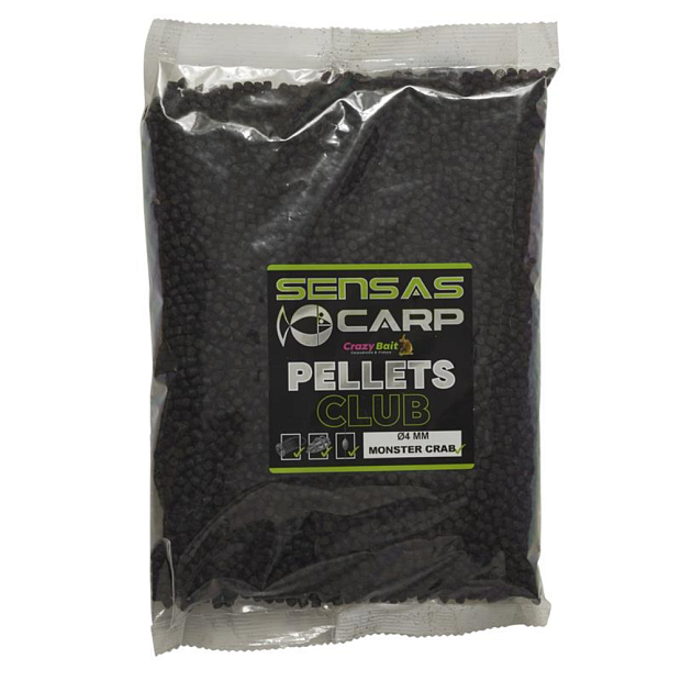 Pelletes Sensas Club Pellets MONSTER CRAB 4mm