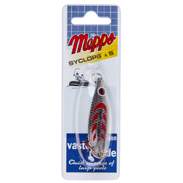 Vizulis Mepps SYCLOPS Silver/Red #1 (12g)