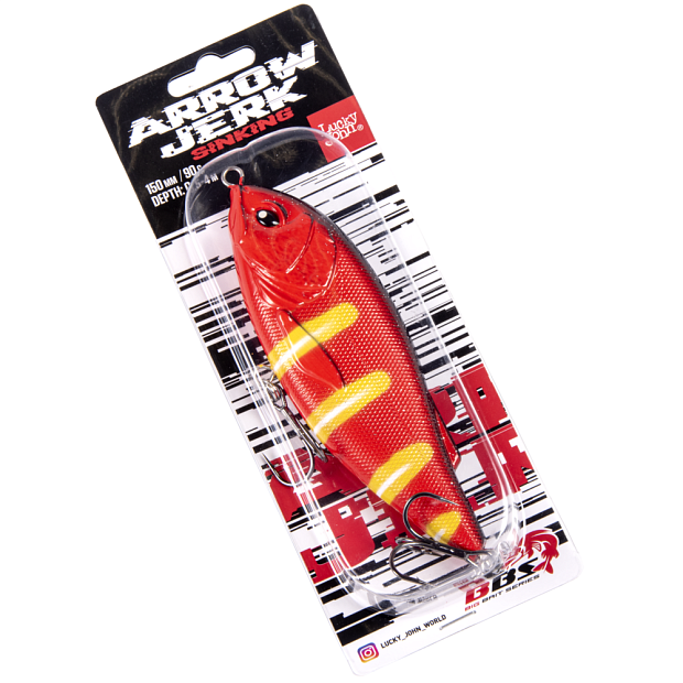 Vobleris Lucky John BBS ARROW JERK 15S