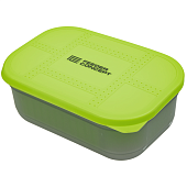 Kastīte ēsmai ar vāku un iekšējo trauku Feeder Concept FEEDER BAIT BOX S