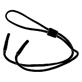 Aukliņas brillēm Flying Fisherman BRAIDED RETAINER BLACK