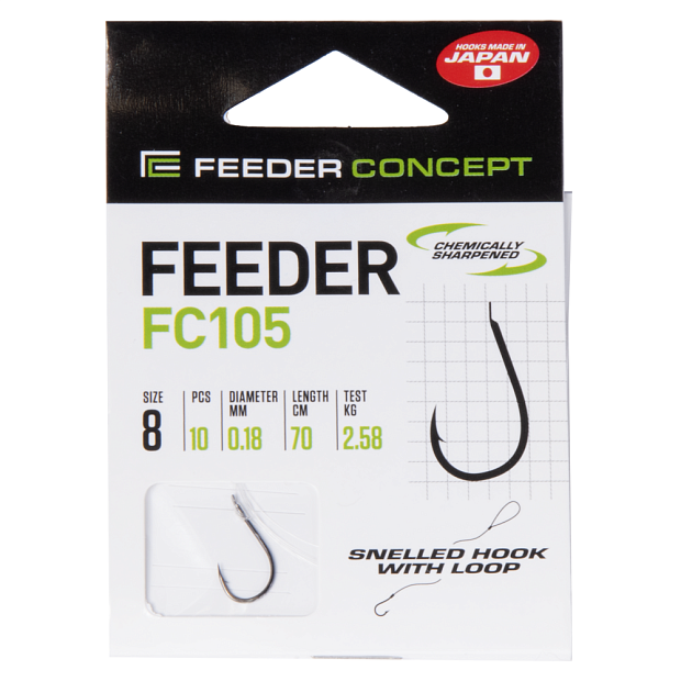 Āķi ar pavadiņu Feeder Concept FC105