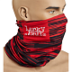 Bandana LUCKY JOHN Melna/Sarkana