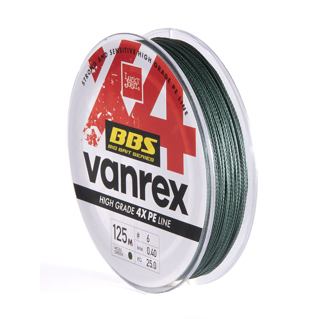 Aukla pītā Lucky John Vanrex BBS х4 Moss Green