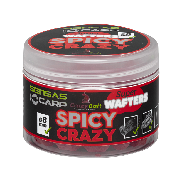 Vafteri Sensas SUPER WAFTERS Spicy Crazy 8mm
