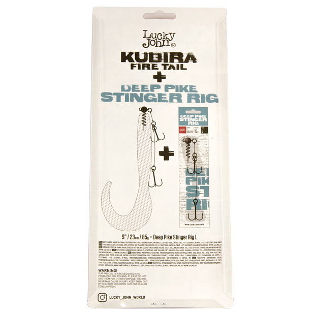 Vibroastes Lucky John 3D BBS Series KUBIRA FIRE TAIL 9.0