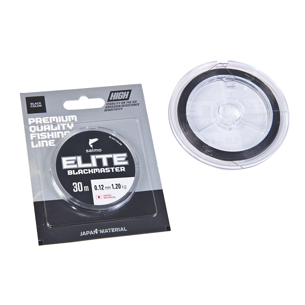 Aukla monofīlā ziemas Salmo Elite BLACKMASTER