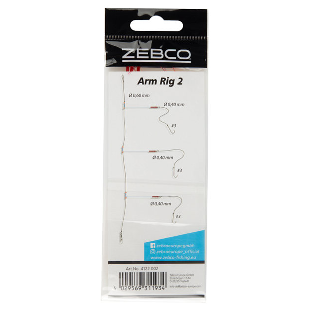 Jūras sistēma Zebco ARM RIG 2
