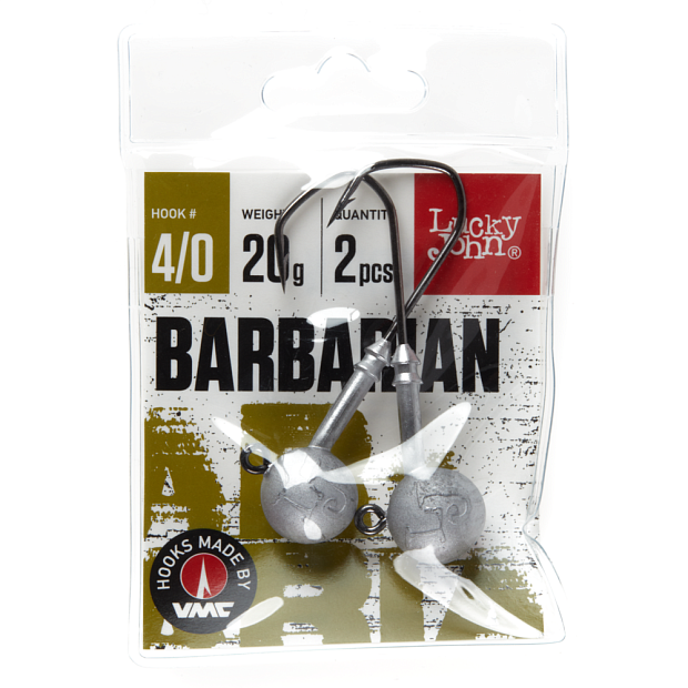 Džiggalvas Lucky John BARBARIAN #4/0 2gab.